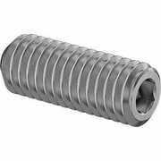 BSC PREFERRED Mil. Spec. 18-8 Stainless Steel Cup-Point Set Screw 10-32 Thread 1/2 Long 97705A488